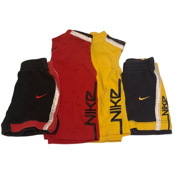 4 Piece NIKE Short Set Bundle Size 12 months - Picture 2 of 4